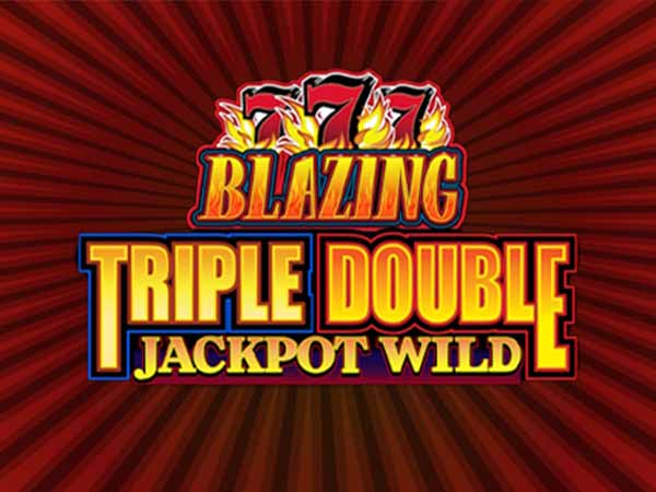 Blazing 777 Triple Double Jackpot Wild Tile